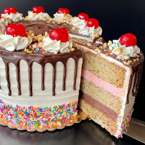 Banana Split Cake