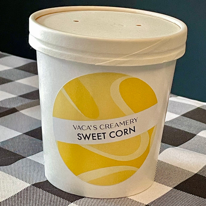 Vaca's Creamery Sweet Corn Ice Cream Pint