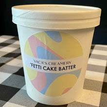Vacas Creamery Fetti Cake Batter Ice Cream Pint