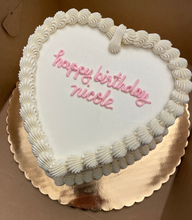 White Heart Cake