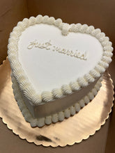 White Heart Cake