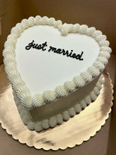 White Heart Cake