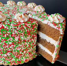 Gingerbread Sprinkle Cake