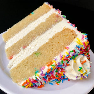 Funfetti Cake SLICE!