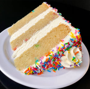 Funfetti Cake SLICE!