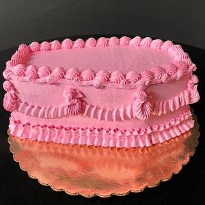Pink Coffin Cake