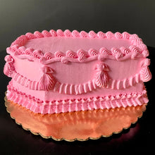 Pink Coffin Cake