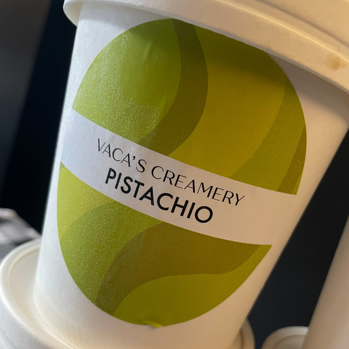 Vaca's Creamery Pistachio Ice Cream Pint