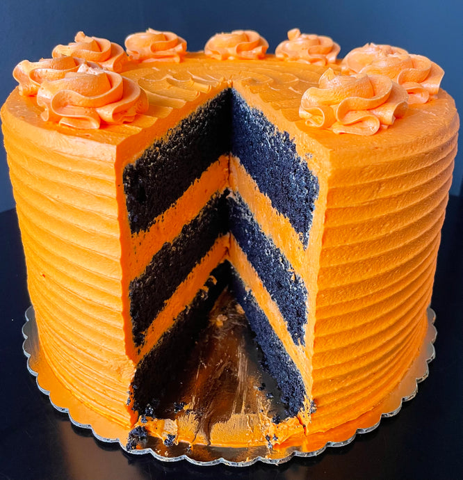 Hocus Pocus Cake SLICE!
