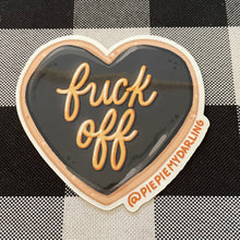 Spooky "Fuck Off" Sticker