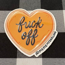 Spooky "Fuck Off" Sticker