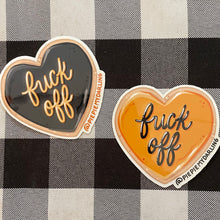 Spooky "Fuck Off" Sticker