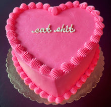 Pink Heart Cake