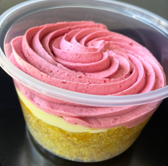 Lemon Raspberry Cup-cake