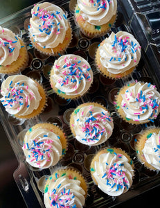 Pride Flag Funfetti Cake