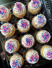 Pride Flag Funfetti Cake