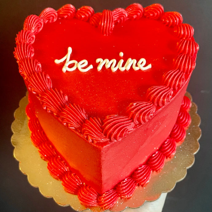 Red Heart Cake