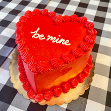 Red Heart Cake