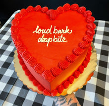Red Heart Cake