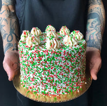 Holiday Funfetti Cake