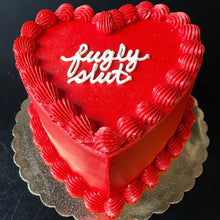Red Heart Cake