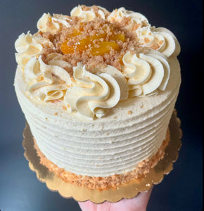 Brown Sugar Peach Cake