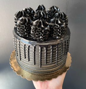All Black Everything Cake