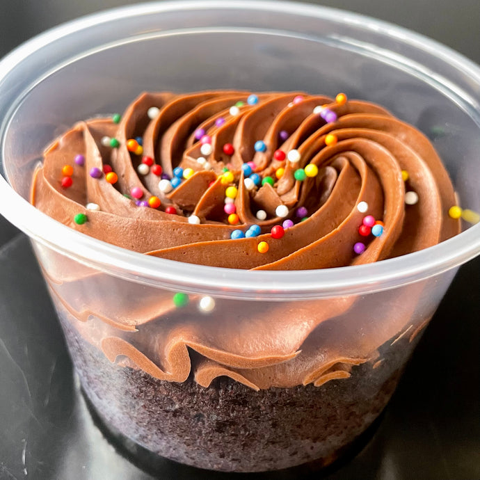 Chocolate Sprinkle Cup-Cake