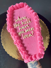 Pink Coffin Cake