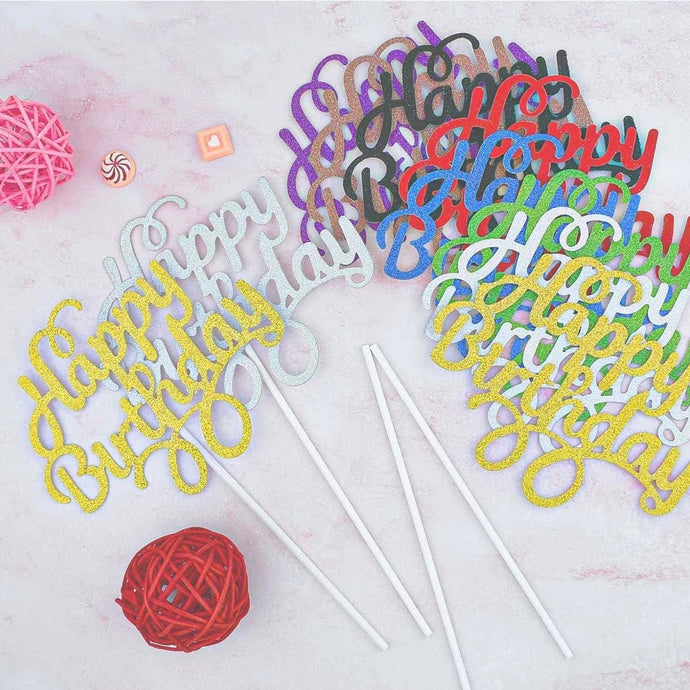 Happy Birthday Cake Topper