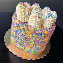 Pride Flag Funfetti Cake