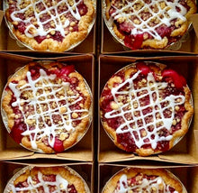 Raspberry Danish Mini Pie