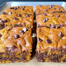 Chocolate Chip Pumpkin Bread Square