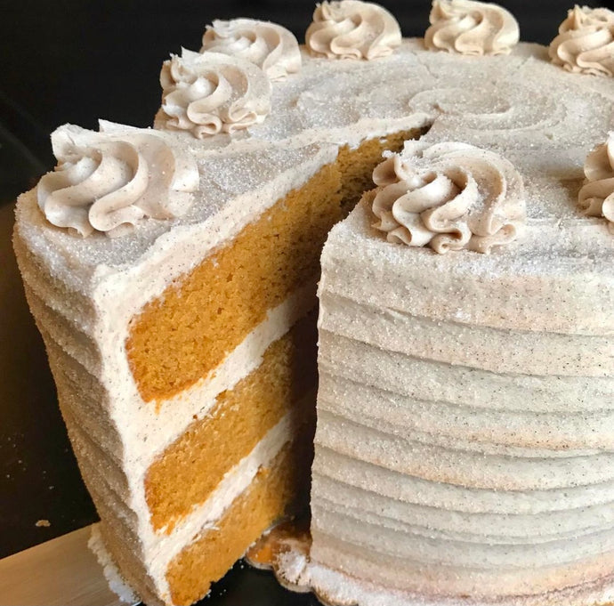 Pumpkin Snickerdoodle Cake
