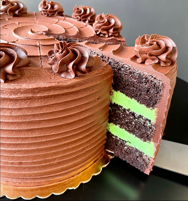 Mint Chocolate Cake